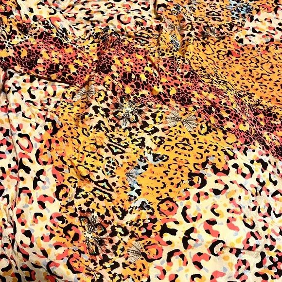 Anthropologie Bhanuni Panthers Animal Print Maxi Skirt size 10 - Picture 8 of 8